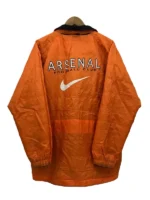 Vintage 90's NIKE ARSENAL Reversible Orange Jacket