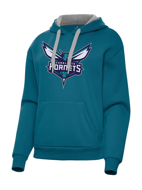 Women's Antigua Purple Victory Pullover Hoodie - Teal Women's Antigua Purple Victory Pullover Hoodie - Teal