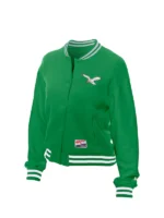 Womens-New-Era-Kelly-Green-Philadelphia-Eagles-Throwback-Fleece-Full-Snap-Jacket