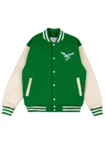 Zach-Bryan-x-Eagles-Letterman-Jacket-Green