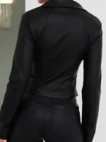 Beyond The Gates 2025 Trisha Mann Black Lace Up Jacket