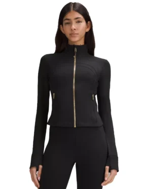 Black and Gold Lululemon Jacket