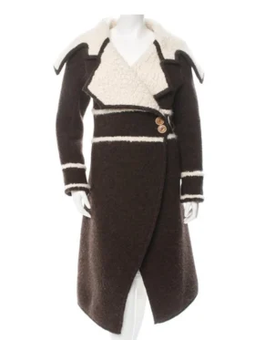 Cameron Diaz Street Fashion Wool Trench Coat