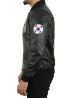 Cobra Kai Season 6 John Kreese Black Bomber Jacket