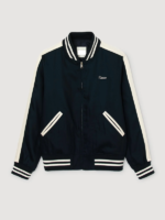 College-style varsity jacket