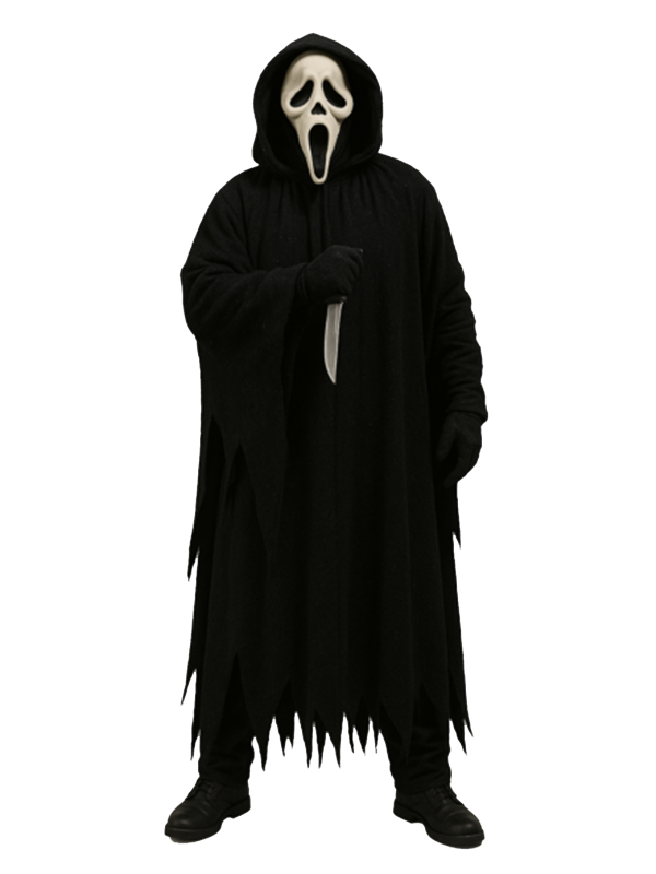 Costume Scream 2023 Horror Outfit Ghostface Costume Scream 2023 Horror Outfit