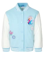 Disney Lilo & Stitch French Terry Varsity Bomber Jacket Little Kid to Big Kid