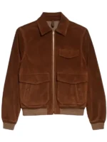 Eddie Redmayne The Day of the Jackal Brown Jacket