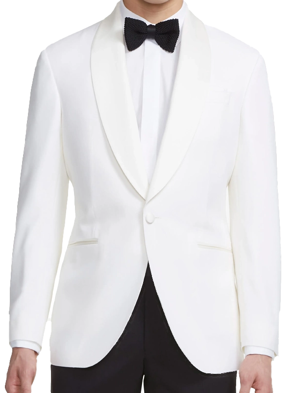 Ethan Trim Fit Mens Cream Dinner Jacket (10) Ethan Trim Fit Mens Cream Dinner Jacket
