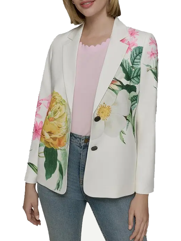 Floral Karl Lagerfeld Paris Blazer