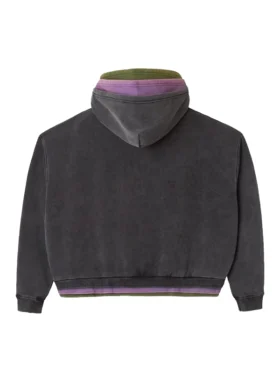 GV Gallery x Raspberry Hills 3 Zip Spliced Hoodie