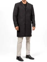 Gary Grey Wool Coat Men
