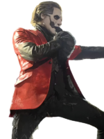 Ghost Red Sequin Jacket