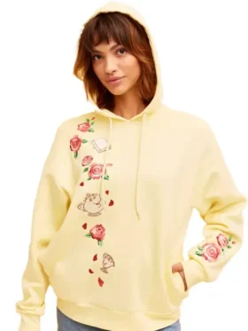 Her Universe Disney Embroidered Beauty And The Beast Hoodie