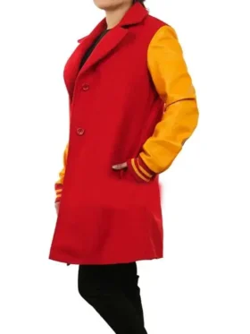 Hunter King Holiday Touchdown A Chiefs Love Story Wool Coat