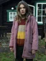 Josefine Tv Series Elves Sonja Steen Pink Wool Coat