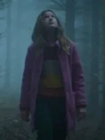 Josefine Tv Series Elves Sonja Steen Pink Wool Coat