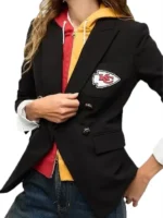 Kansas City Chiefs Veronica Beard Black Dickey Jacket