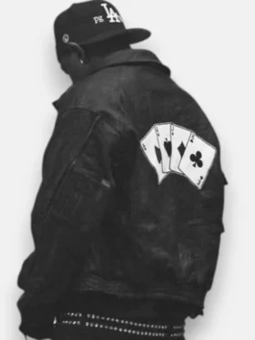 Kendrick-Lamar-Cards-Leather-Jacket-Black