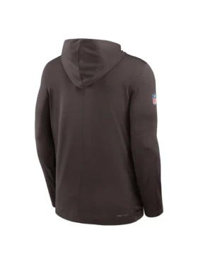 Mens-Cleveland-Browns-Nike-Brown-Sideline-Pure-Fury-Performance-Long-Sleeve-Hoodie-T-Shirt