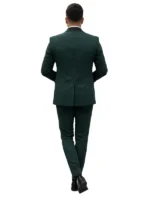 Mens Dark Green 3 Piece Suit