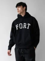 Oak-And-Fort-Black-Hoodie