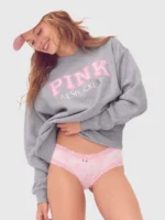 PINK-x-LoveShackFancy-Crew-Oversized-Sweatshirt