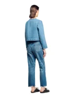 Rhinestone denim jacket