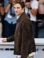 Robert Pattinson Die My Love Movie Event 2025 Brown Jacket