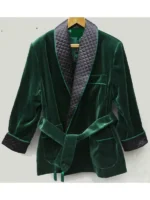 Roselli-Smoking-Jacket-Green