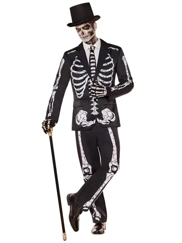 Spirit Halloween Skeleton Suit Spirit Halloween Skeleton Suit