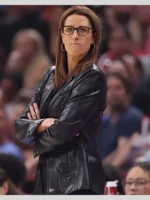 Stephanie-White-Indiana-Fever-Black-Leather-Blazer