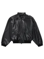 Kendrick Lamar GNX Black Leather Jacket