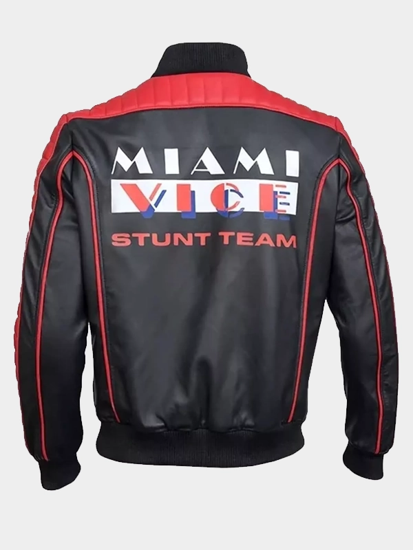 miami-vice-stunt-team-jacket Ryan Gosling The Fall Guy Black Leather Jacket