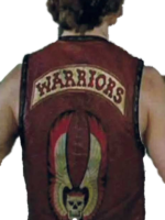 Michael Beck The Warriors Maroon Leather Vest