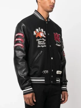 Amiri-Varsity-Jacket-Black
