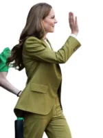 British Fashion Council 2025 Kate Middleton olive green suit outfit