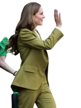 British Fashion Council 2025 Kate Middleton olive green suit outfit