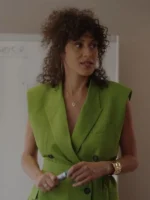 Emily In Paris S03 Jacqueline Green Belted Vest