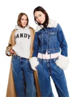 Stylish women denim jacket