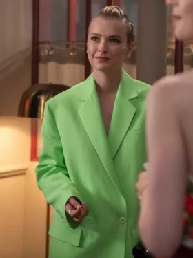 Emily In Paris S03 Camille Razat Oversized Blazer