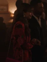 Emily In Paris S03 Lily Collins Red Rose Blazer