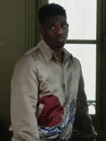 Emily In Paris S03 Samuel Arnold Pastel Printed Jacket