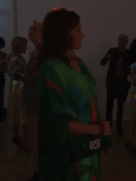 Emily In Paris Season 3 Louis Printed Kaftan