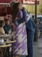 Emily in Paris Season 3 Emily Purple Coat