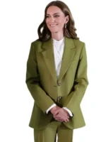 Kate Middleton Suit British Fashion Council 2025 green suit