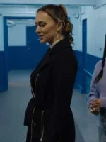 Nat Shoresy S02 Black Wool Coat