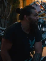 On the Roam 2024 Jason Momoa Eagle Black T-Shirt