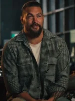 On the Roam 2024 Jason Momoa Houndstooth Overshirt – Black And White