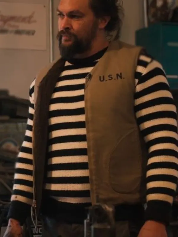 On the Roam 2024 Jason Momoa USN Vest On the Roam 2024 Jason Momoa USN Vest